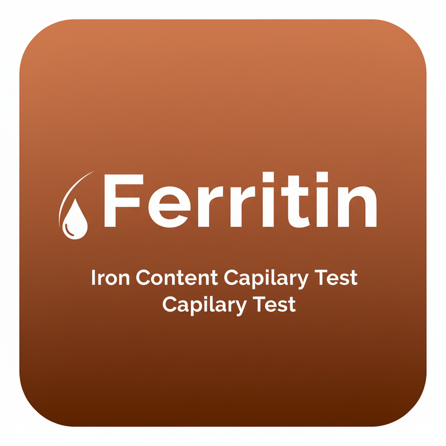 PolarisDX Chair side lateral flow blood test: Ferritin Iron Content