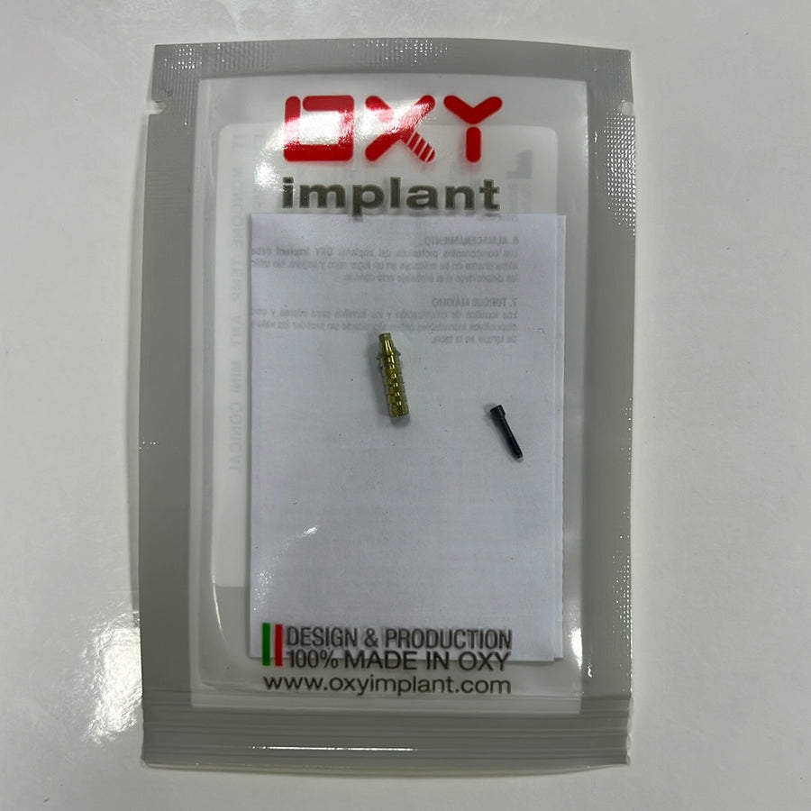 Anti-rotational PSK Hex narrow temporary abutment